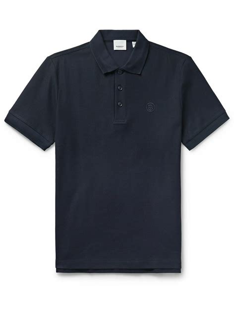 polo burberry bleu femme|burberry cotton t shirts.